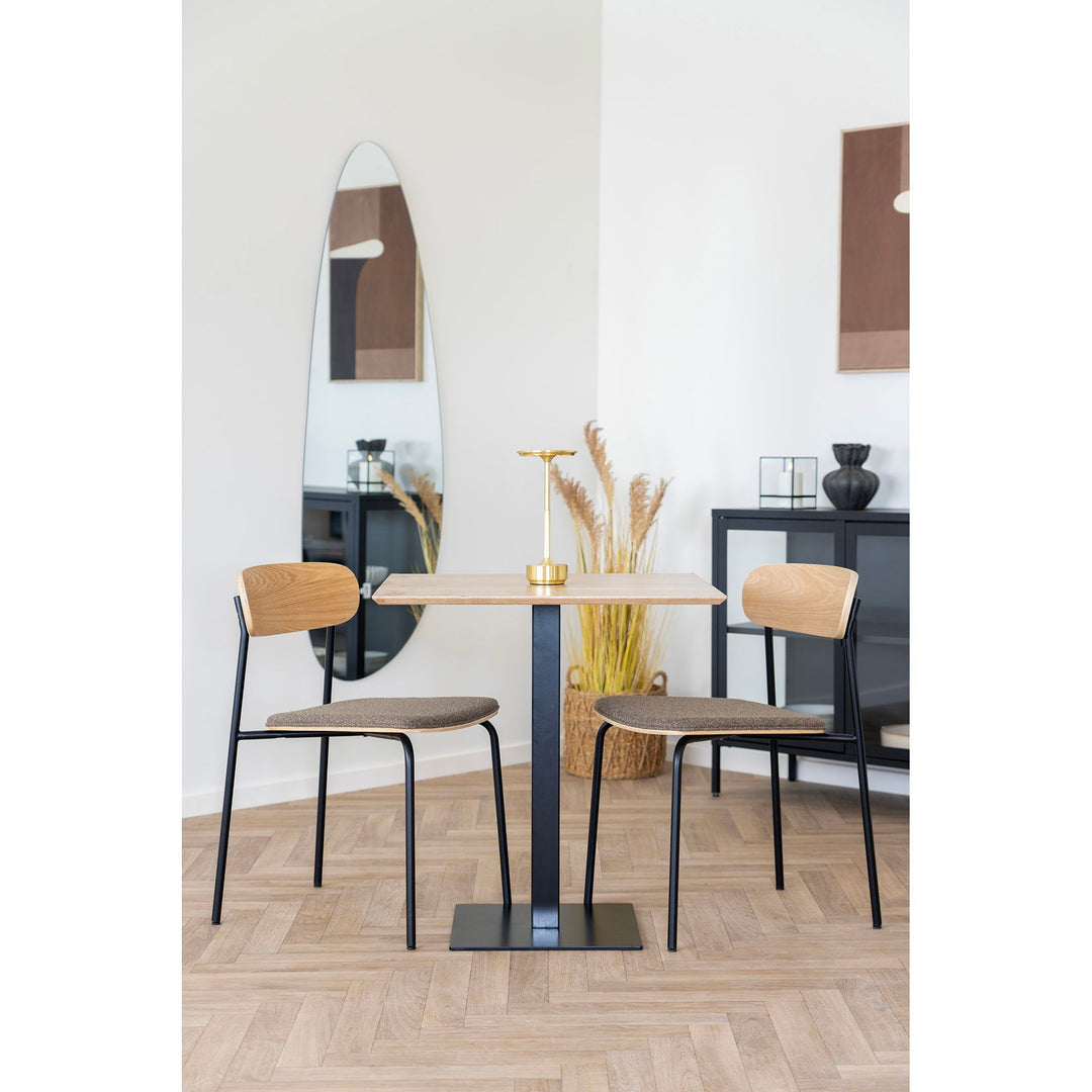 Eetkamerstoelen Estepona | Natuurlijke uitstraling | Set van 2 stuks