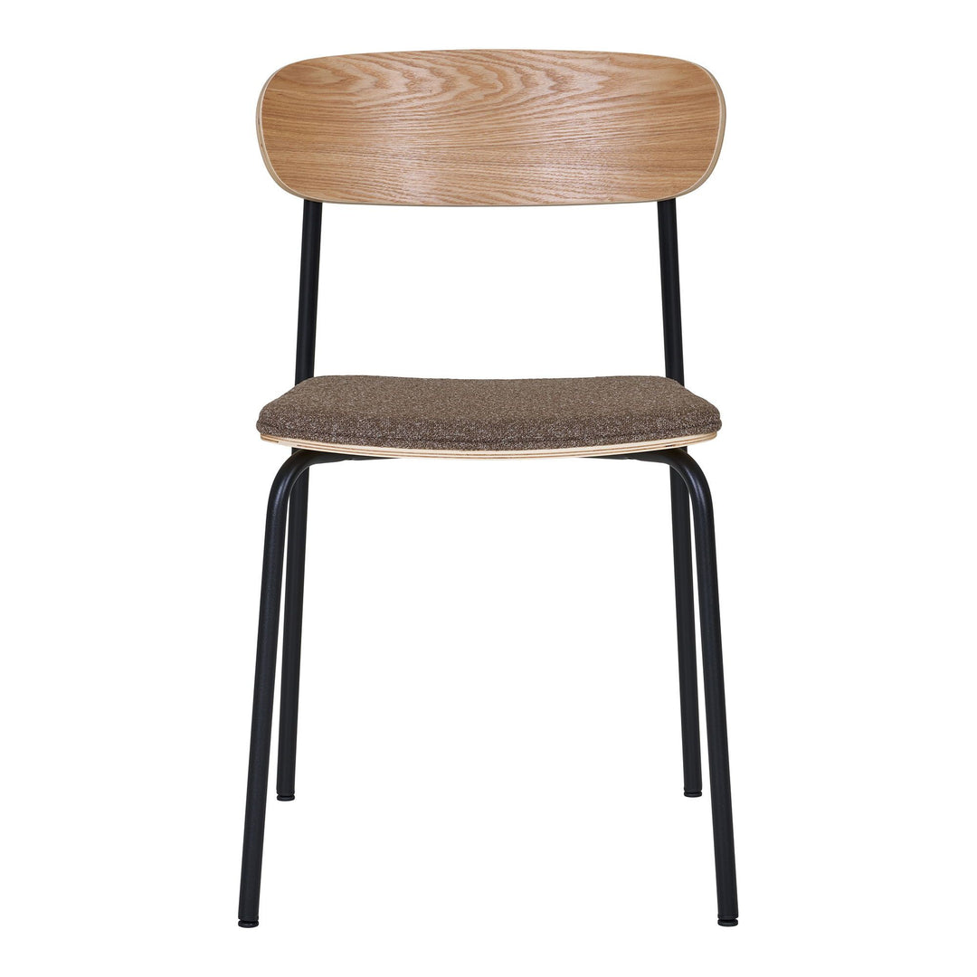 Eetkamerstoelen Estepona | Natuurlijke uitstraling | Set van 2 stuks