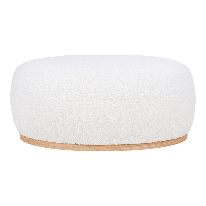 Poef Manhattan | Luxe teddy bekleding