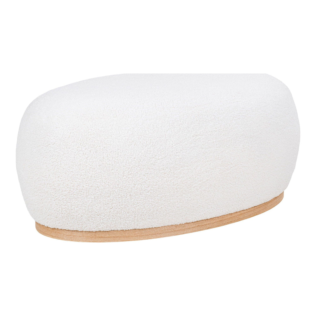 Poef Manhattan | Luxe teddy bekleding