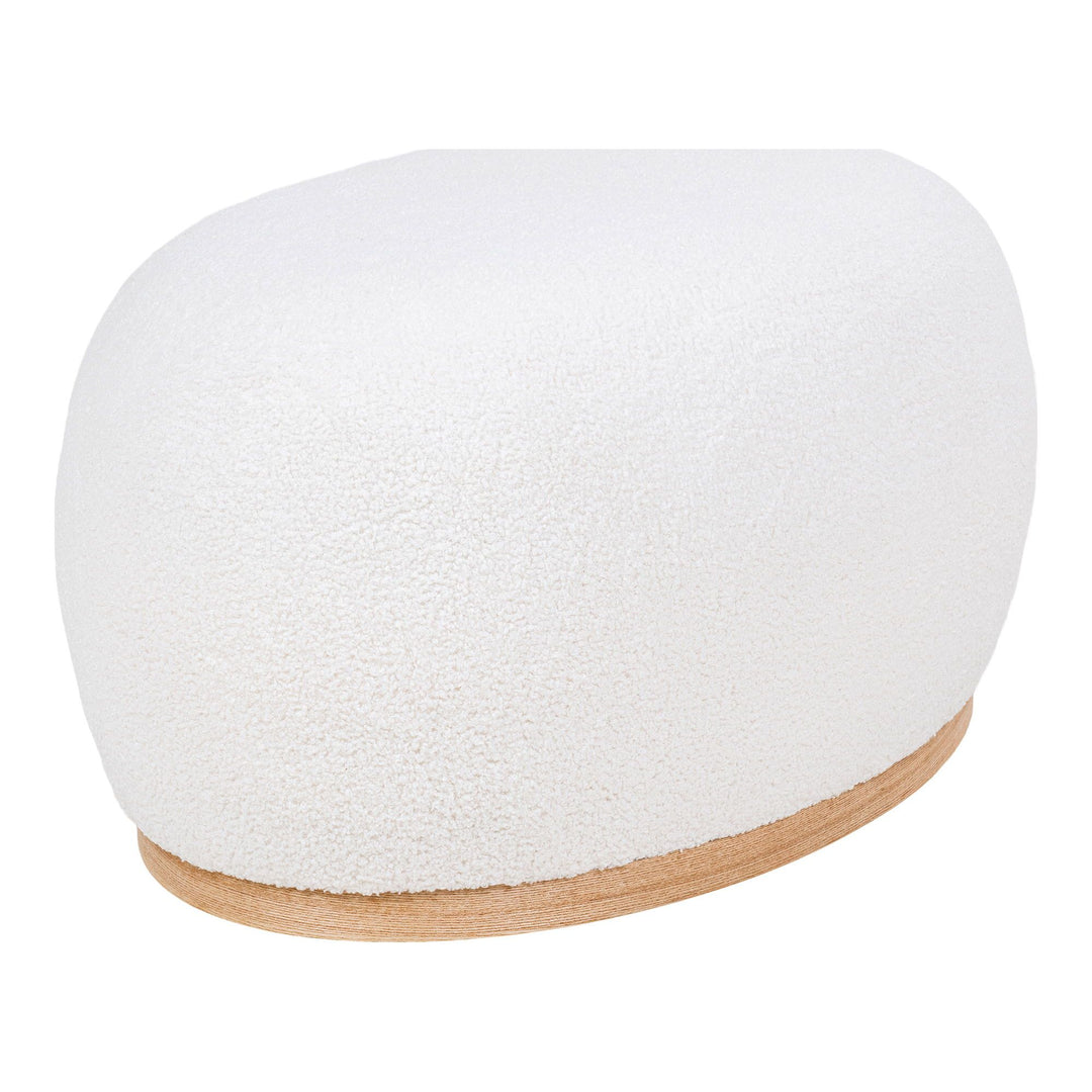 Poef Manhattan | Luxe teddy bekleding