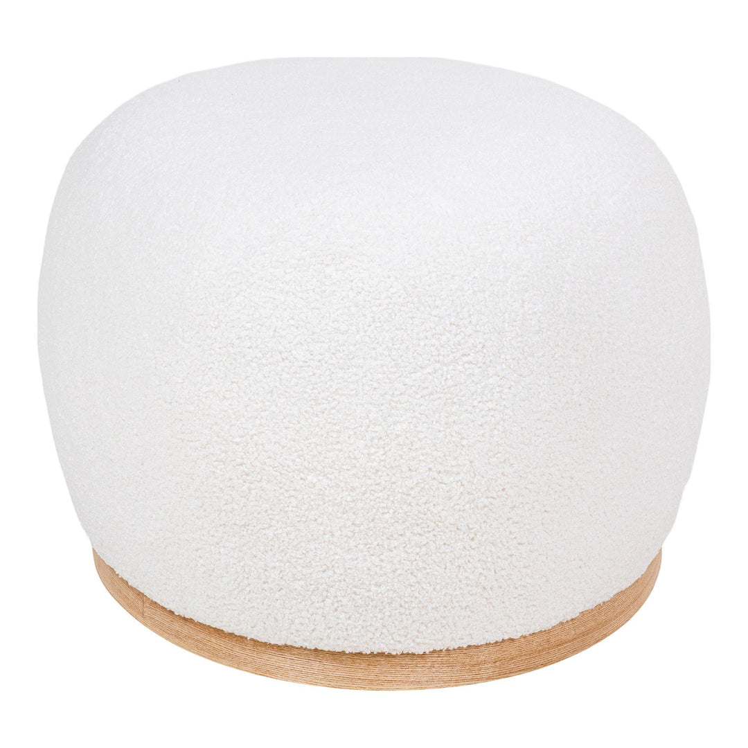 Poef Manhattan | Luxe teddy bekleding