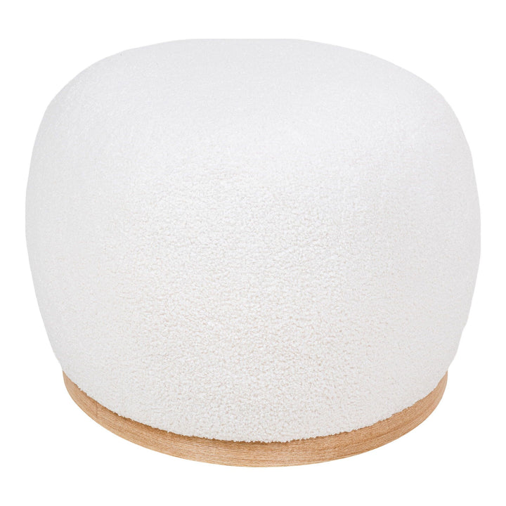 Poef Manhattan | Luxe teddy bekleding