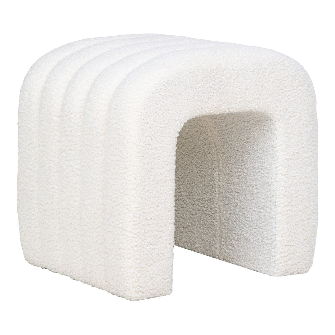 Poef Colma | Leuk design | Wit