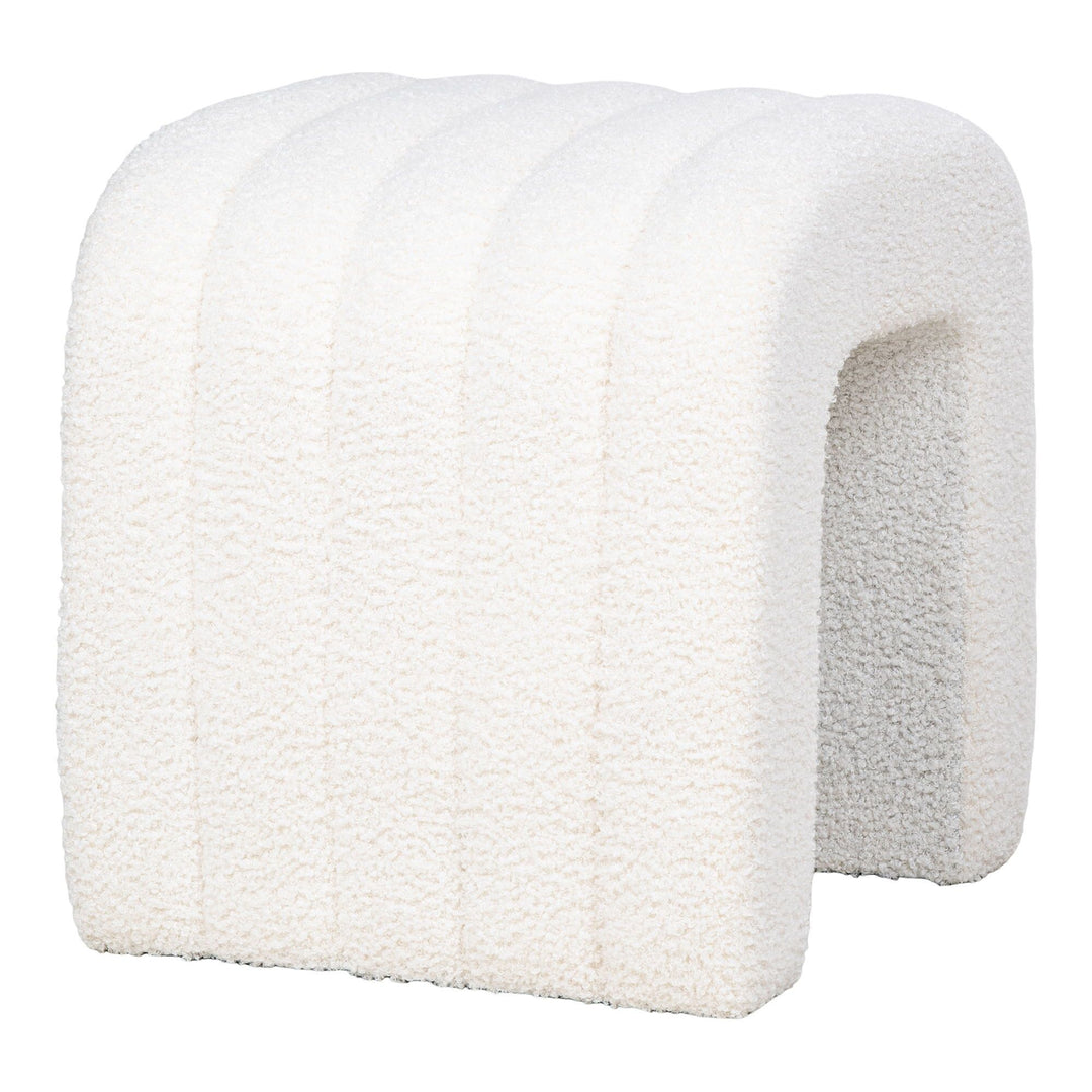 Poef Colma | Leuk design | Wit