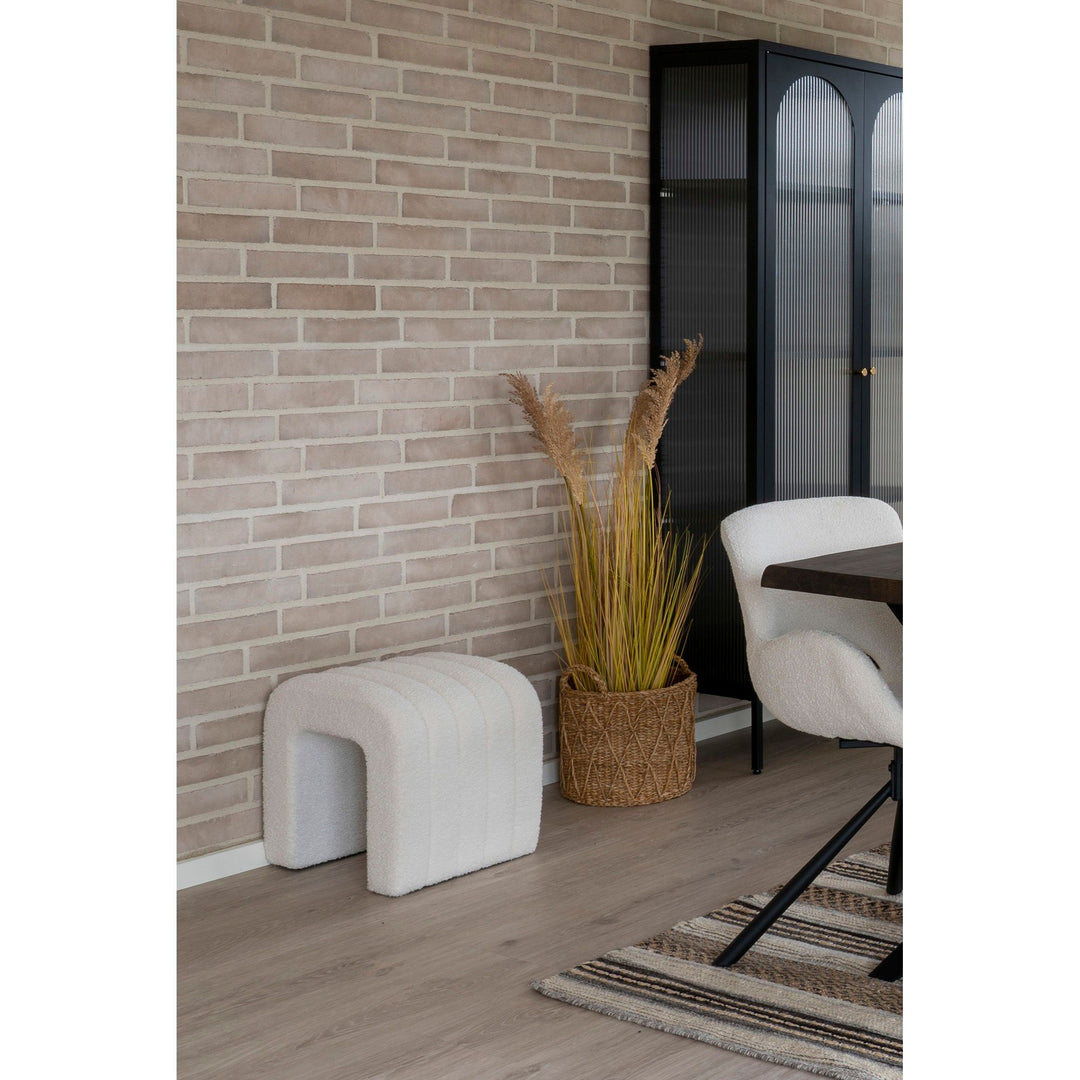 Poef Colma | Leuk design | Wit