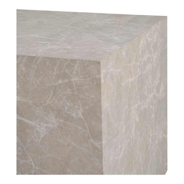 Salontafel Praag set van 2 stuks | 2 maten | Marmer uitstraling | Beige