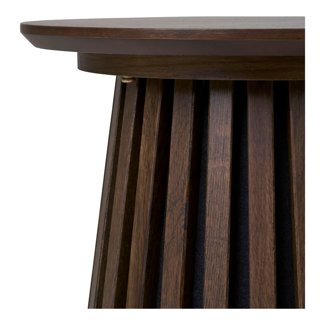 Bijzettafel Osaka | MDF | Smoked | 40 cm diameter
