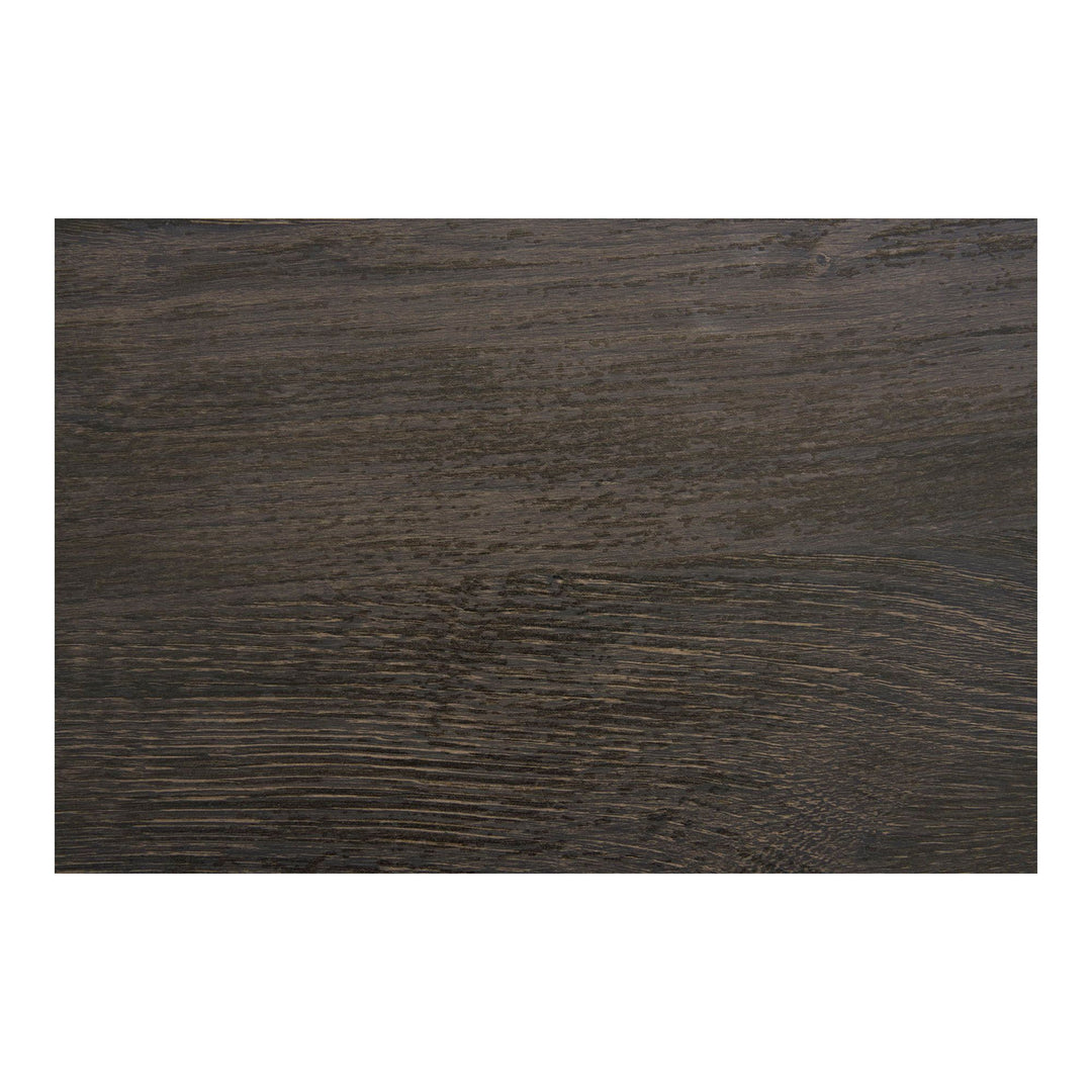 Bijzettafel Boavista | MDF & hout | Rond | Donkere uitstraling | 48 cm diameter