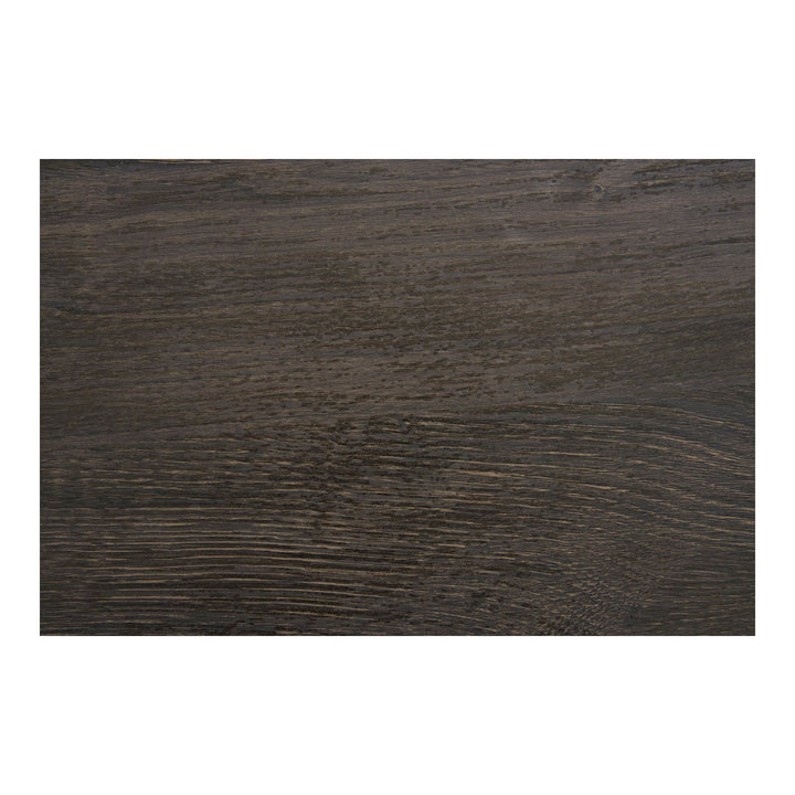 Bijzettafel Boavista | MDF & hout | Rond | Donkere uitstraling | 48 cm diameter