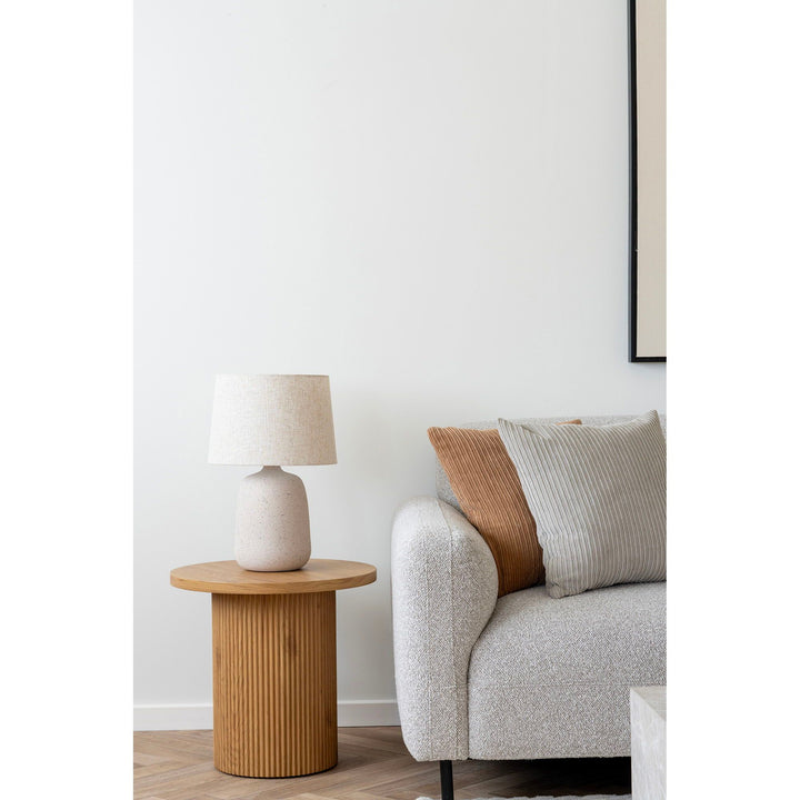 Bijzettafel Boavista | Hout & MDF | Rond | 48 cm diameter