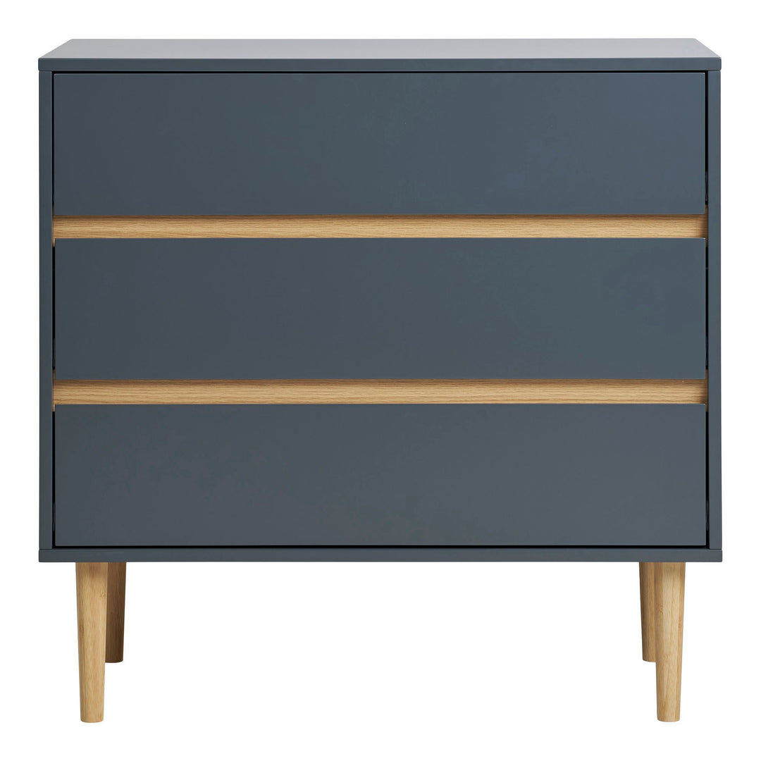 Kast Bisley | Donkergrijs | 3 lades | Kleine kast