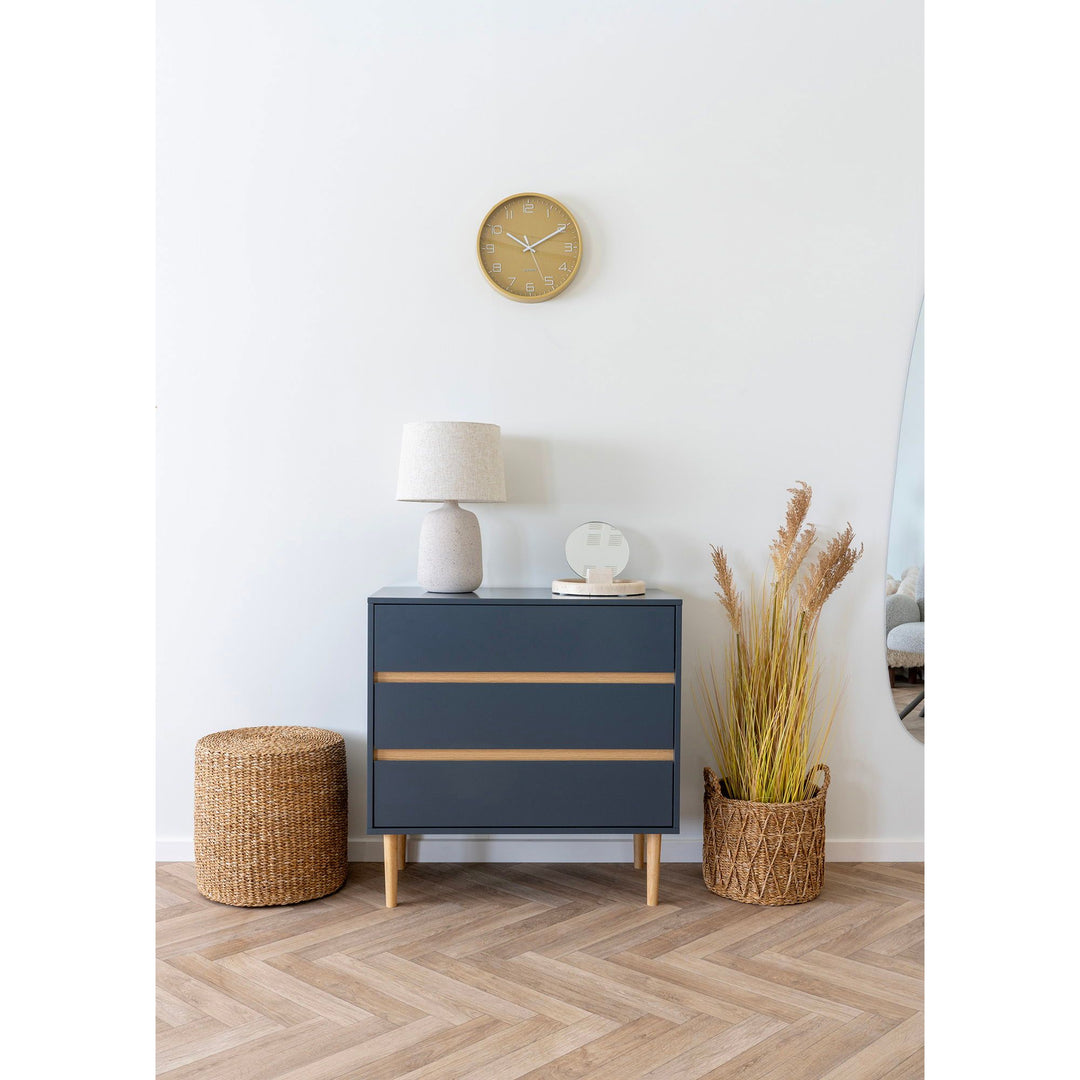 Kast Bisley | Donkergrijs | 3 lades | Kleine kast