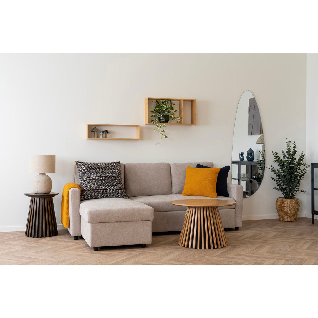 Sierkussen Santos | 100% Gerecycled katoen | Okergeel