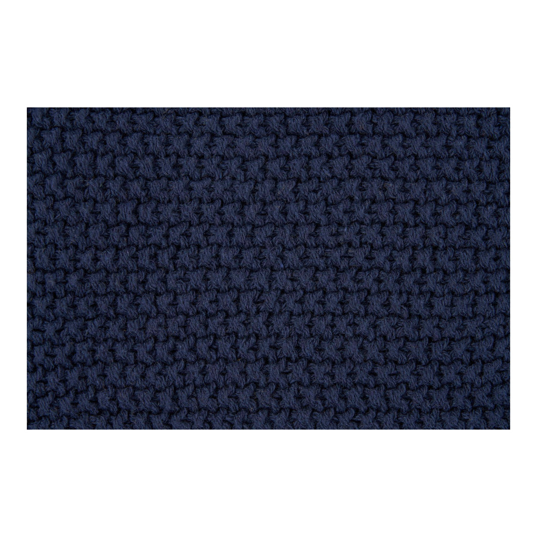 Sierkussen Santos | 100% Gerecycled katoen | Donkerblauw