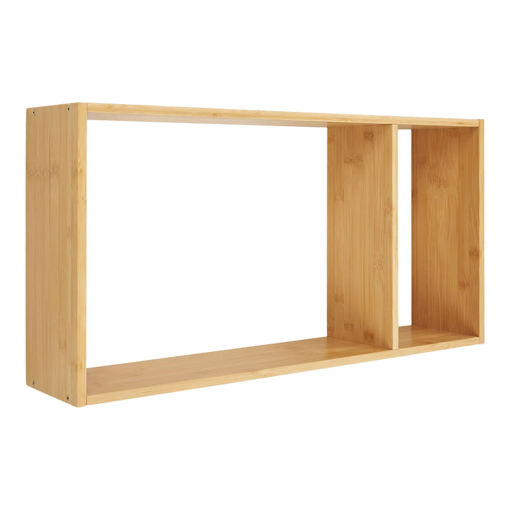 Wandkast Ember | Zwevend | Natuurlijk bamboe