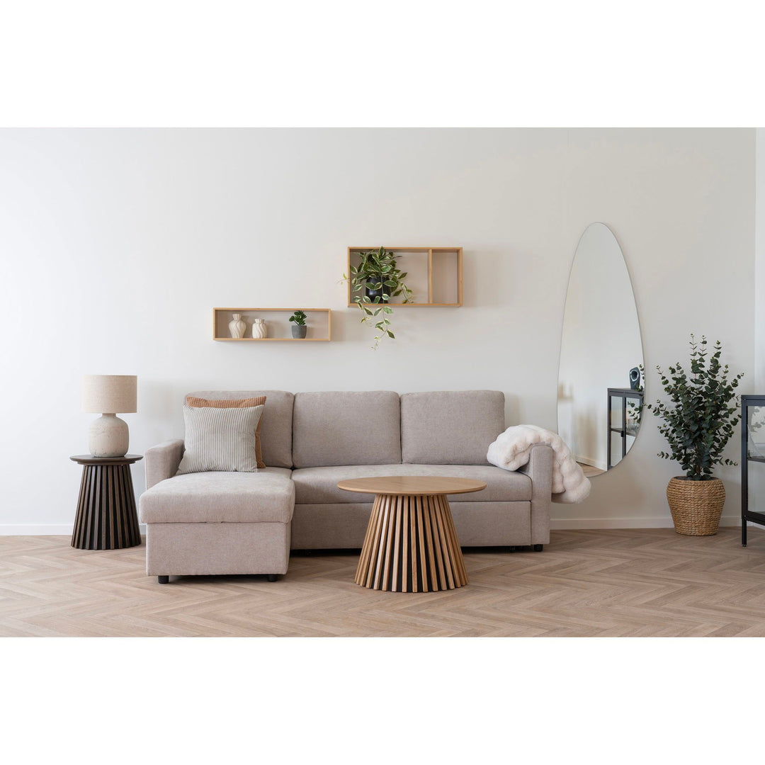 Wandkast Ember | Zwevend | Natuurlijk bamboe