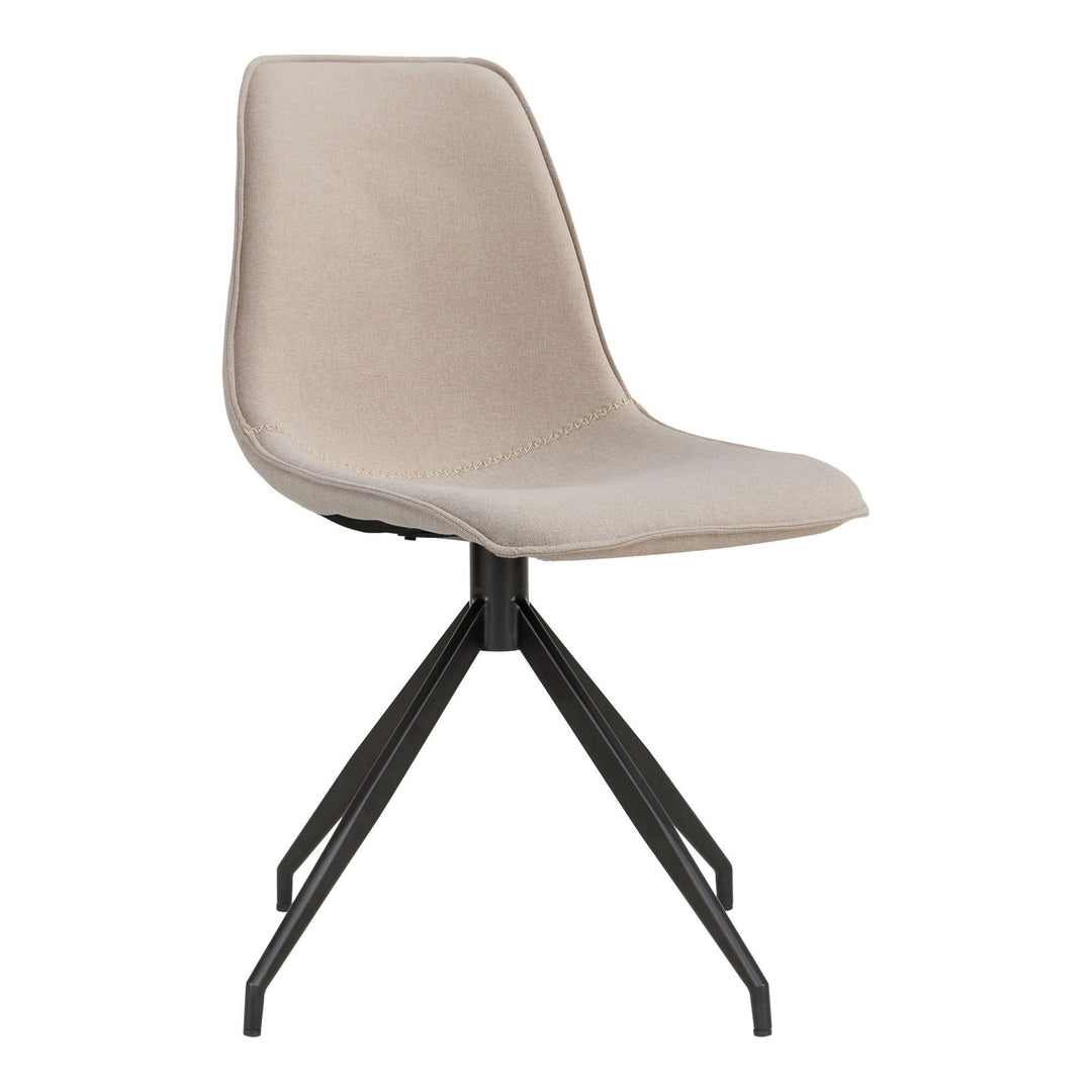 Eetkamerstoelen Monaco | Set van 2 | Zandkleurig