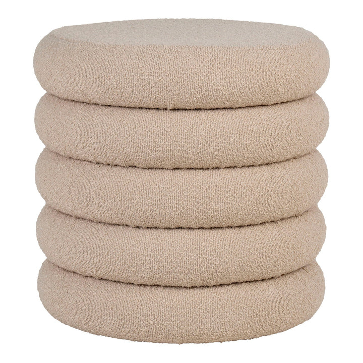 Poef Brooklyn | Beige | Met opbergruimte