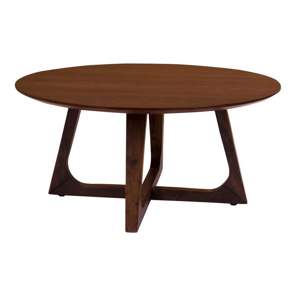 Salontafel Hellerup | Rond | Walnootfineer