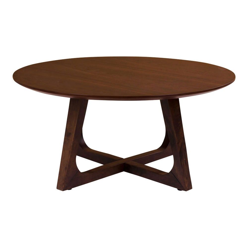 Salontafel Hellerup | Rond | Walnootfineer