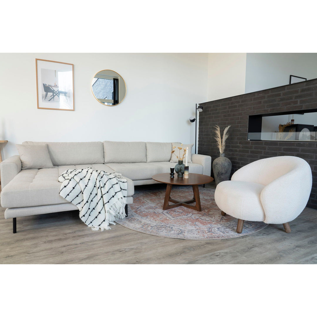 Salontafel Hellerup | Rond | Walnootfineer