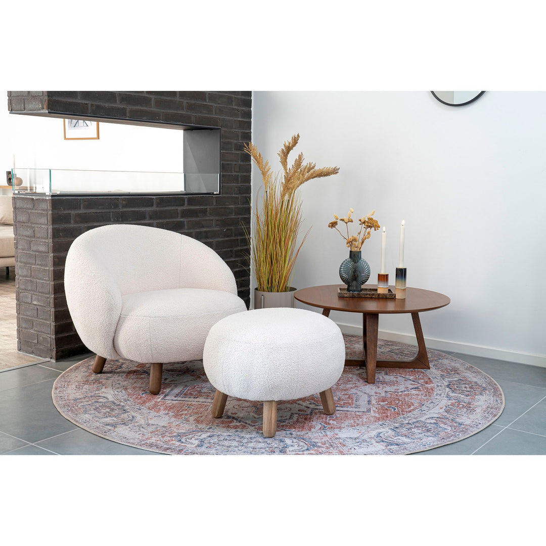 Salontafel Hellerup | Rond | Walnootfineer