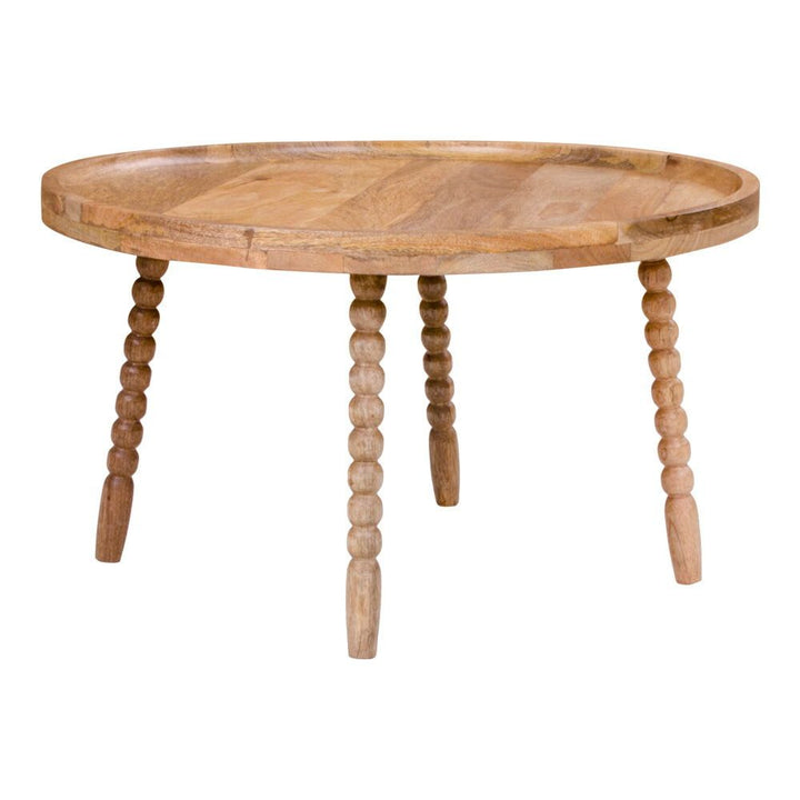Salontafel Jammu | Mangohout | Compact | Rond