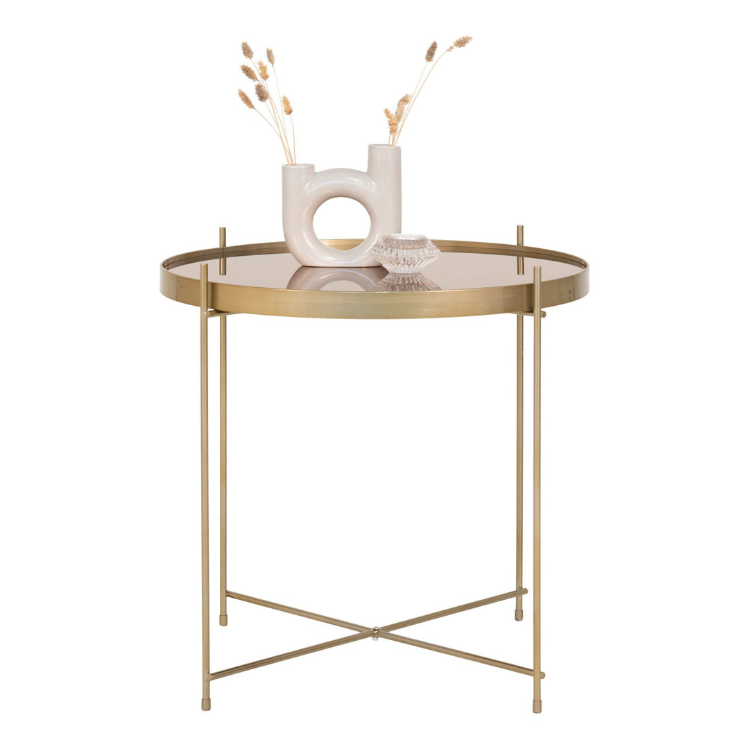 Salontafel Venezia | Rond | Ook geschikt als bijzettafel | 48 x 48 x 48 cm | Deel II van set