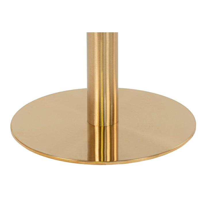 Salontafel Bolzano | Elegante salontafel | Rond | Marmerlook tafelblad