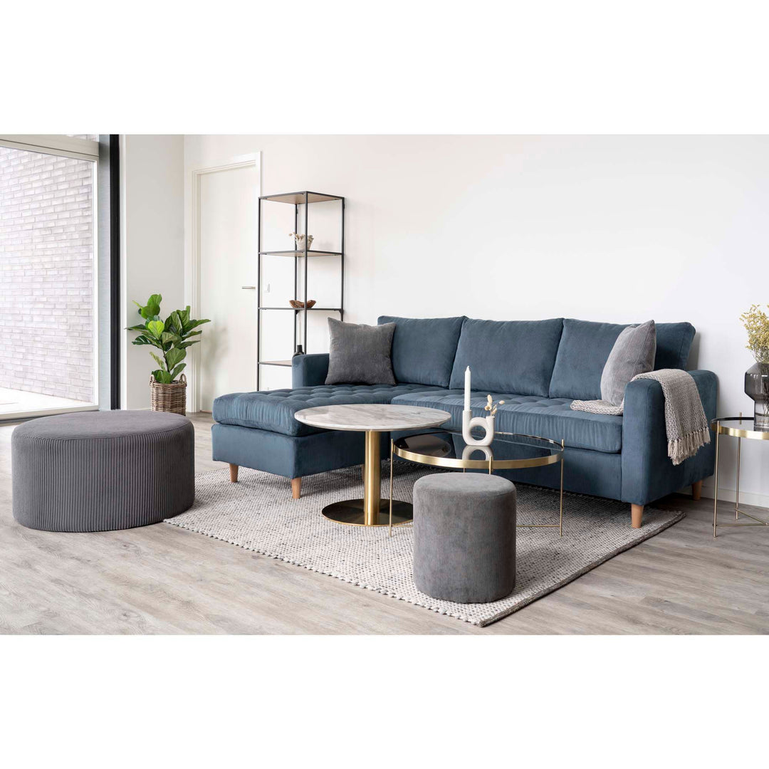 Salontafel Bolzano | Elegante salontafel | Rond | Marmerlook tafelblad