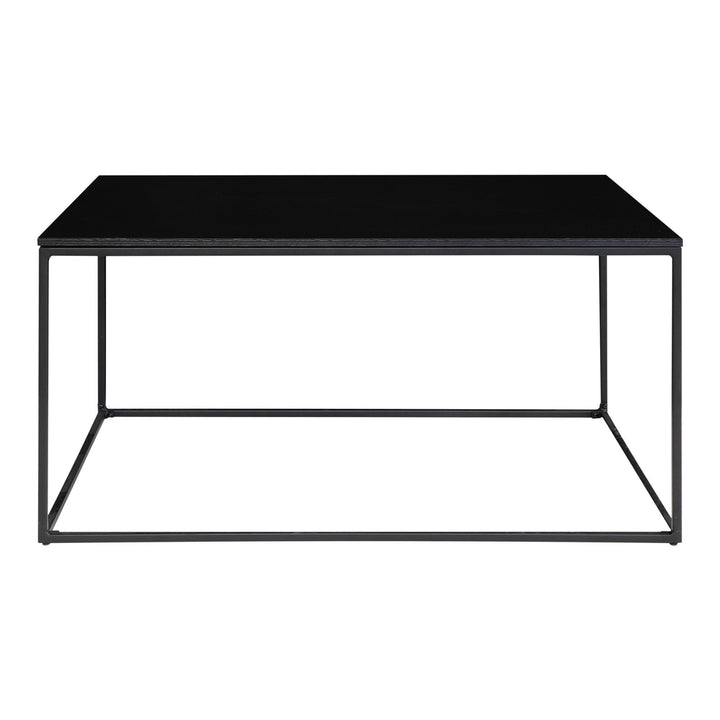 Salontafel Vita | Volledig zwart | Industrieel | Modern