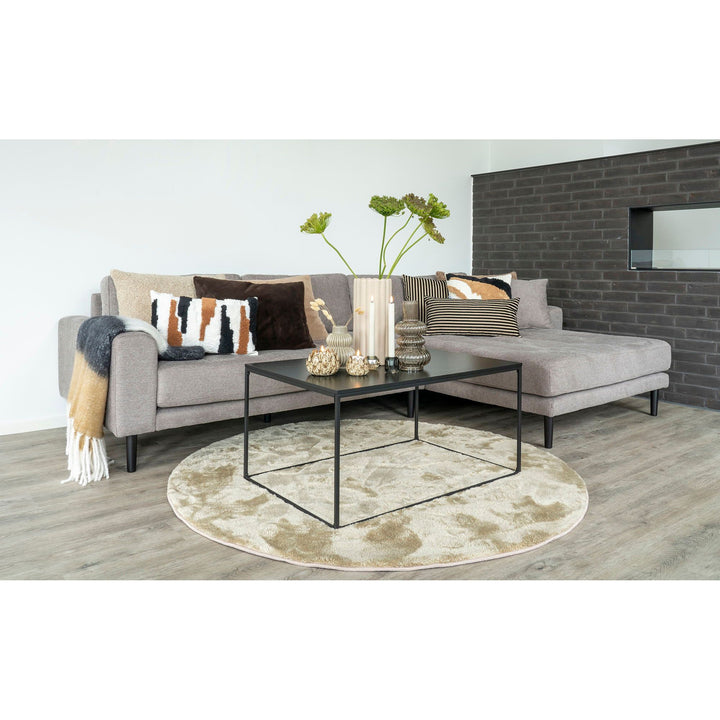 Salontafel Vita | Volledig zwart | Industrieel | Modern
