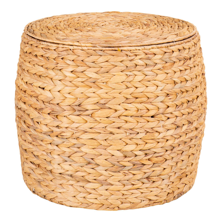 Bijzettafel Delia | Natuurlijke mand | Multifunctioneel