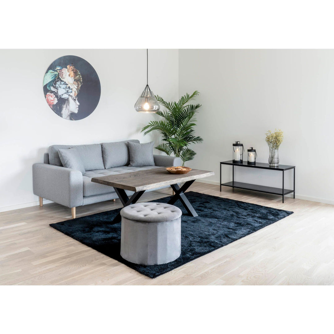 TV-meubel Vita | Zwart | Metalen poten
