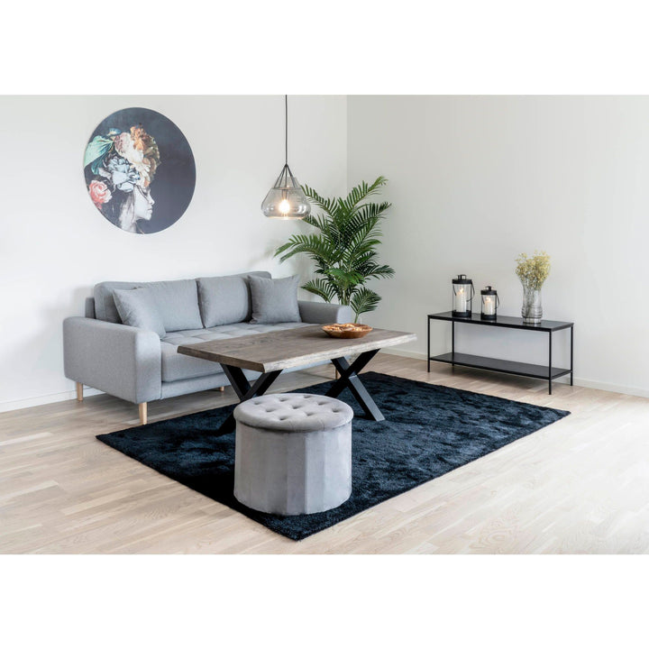 TV-meubel Vita | Zwart | Metalen poten