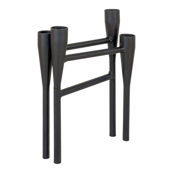 Kaarsenhouder | Staal | Zwart | Leuk design