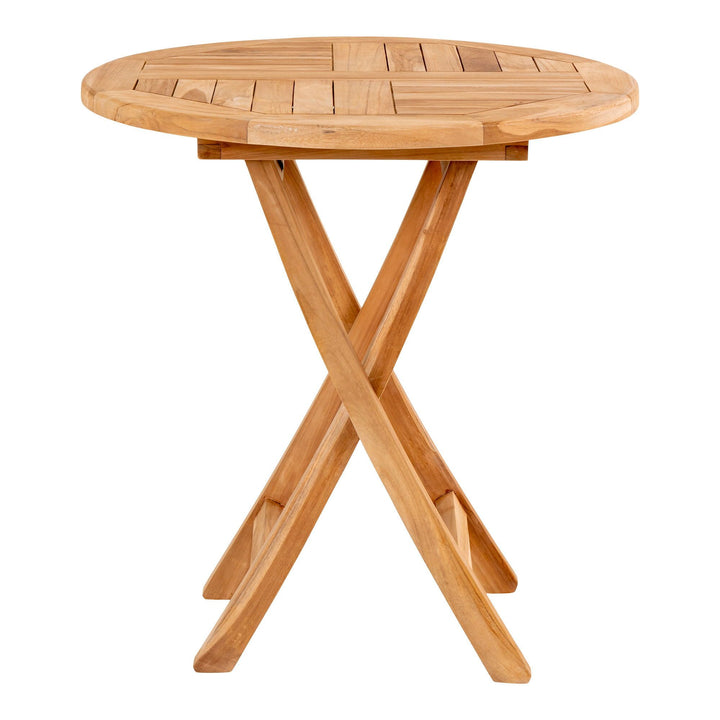 Bijzettafel Oviedo | Teakhout | Natuurlijk | Rond
