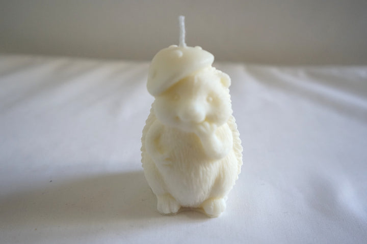 Decoratie kaars Egel | Hangemaakt