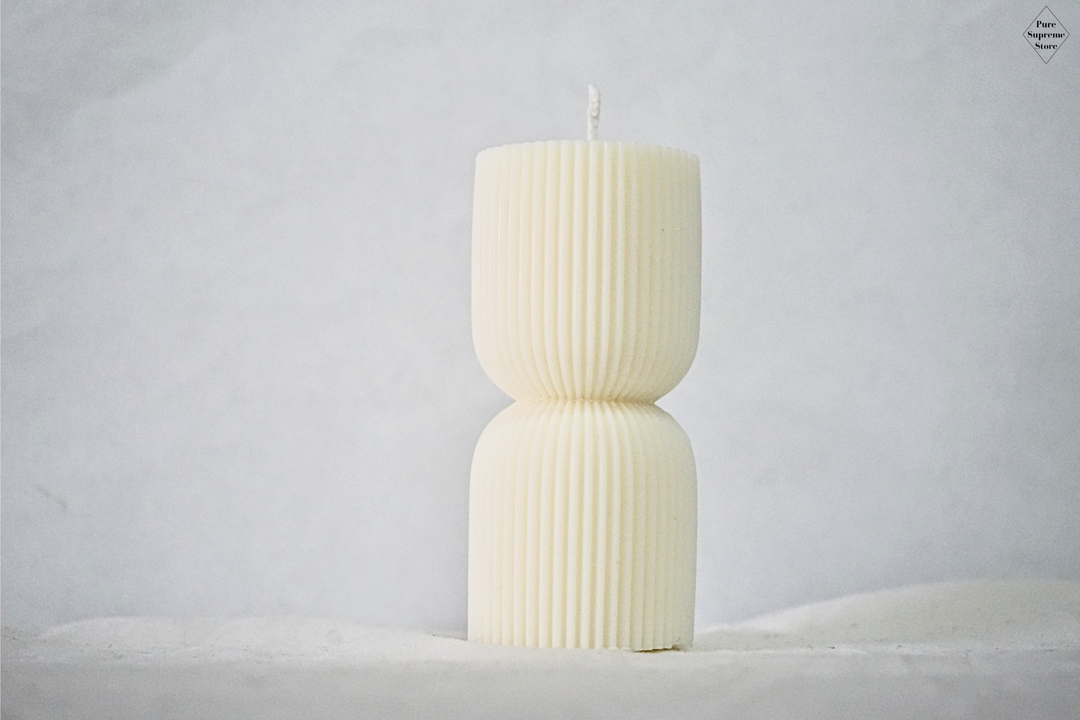 Decoratie kaars pilaar small | Handgemaakt