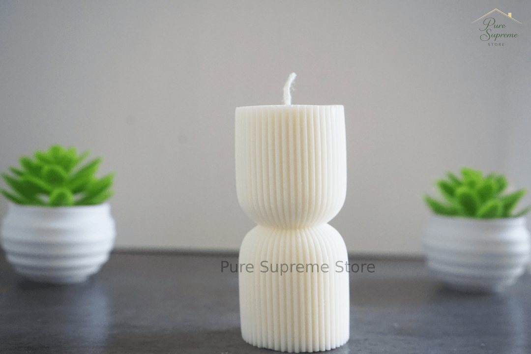 Decoratie kaars pilaar small | Handgemaakt