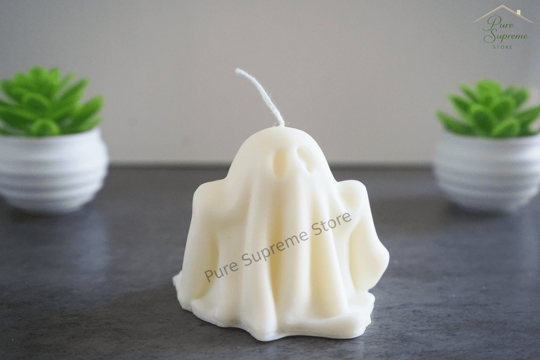 Decoratie kaars Spookje | Handgemaakt